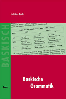 Buch Baskische Grammatik