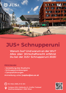 Schnupperuni Flyer 2025