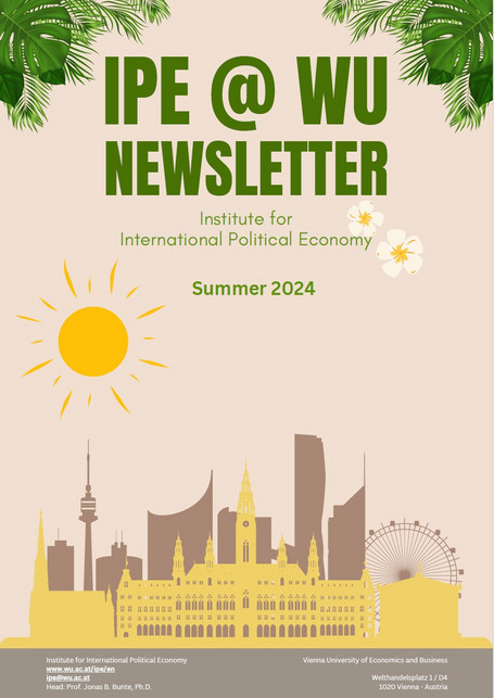 IPE@WU Newsletter Summer 2024 Cover Cutout