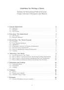 Institute for IPE Guidelines Institute for IPE Guidelines