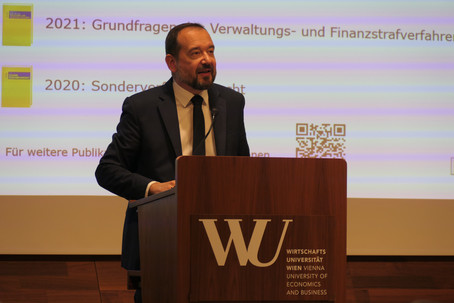 Symposion "Stand und Entwicklungsperspektiven der Verwaltungs- und Finanzgerichtsbarkeit" 22.-23.11.2024 