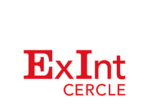 Ein Textlogo mit dem Namen ExInt Cercle