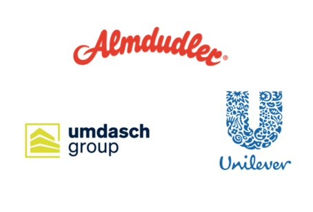 Logos Almdudler, Umdasch, Unilever