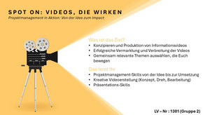 Spot on: Videos, die wirken