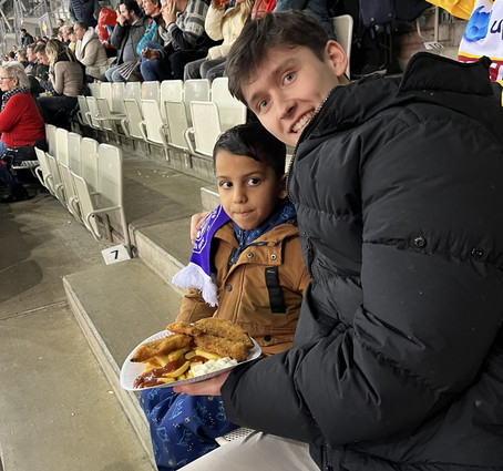 Ausflug Eishockey-Match