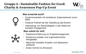 Sustainable Fashion for Good