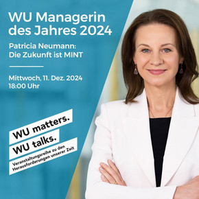 Plakat WU Managerin 2024