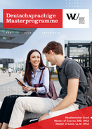 Deutschsprachige Masterprogramme der WU