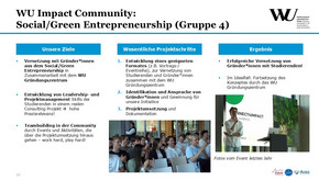 Social/Green Entrepreneurship