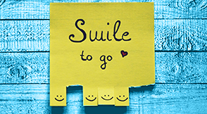 Illustration: Smile to go